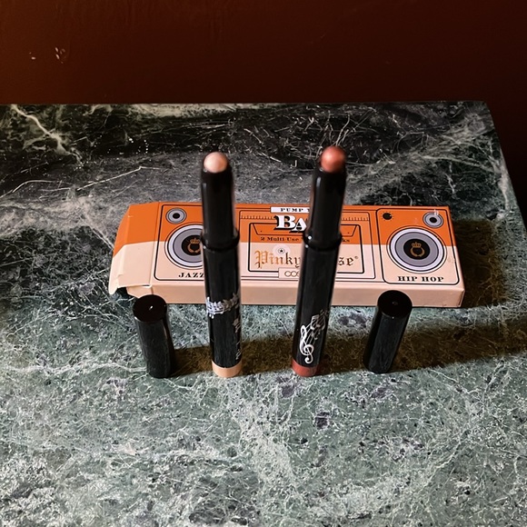 NIB Pinky Rose Pump Your Bass multiuse makeup sticks in Jazz and Hip Hop. - Picture 7 of 7